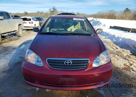 2008 Toyota Corolla Ce из США, поврежденный, VIN 2T1BR32E98C871912